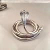 Europeo y Americano Femme Fatale Forma de Serpiente Personalidad Caliente Fresca Exagerada Diseño de Forma de Serpiente Sentido Ajustable Collar Gargantilla