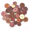 2021 nuevos botones vintage para abrigos, color de dibujos animados, impresión, material de decoración DIY, 15/20/25 mm