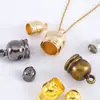 Accesorios para Joyería DIY: Sombrero de Hilo de Cuero con Borla y Hebilla de Cola, Cubierta de Tubo de Campana, Hebilla de Peso de Doble Anillo, Tapa de Perla Semiredonda