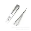 Pinza multifuncional de acero inoxidable para espinas de pescado, pinza para pelo de cerdo, pinza para plumas de ganso, pinza para plumas de pato, pinza para barba, pinza para plumas de pollo, pinzas para depilación