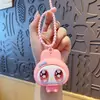 Brinquedo de Apertar de Silicone Olhos Saltitantes Chaveiro de Animal para Mulheres Chaveiro de Moda Fofo Pingente para Bolsa Telefone Roupas