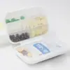 Caja de pastillas pequeña portátil Shiliangpin para una semana, caja de almacenamiento de medicamentos de 8 compartimentos, caja de medicamentos sellada, caja de medicamentos de viaje, mini 11136