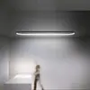 Lustre de Restaurante Nórdico Atmosfera Simples Moderna Minimalista Personalidade Criativa Longo Mesa de Jantar Escritório Bar Sala de Estar Luminárias
