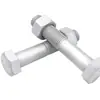 Perno hexagonal externo galvanizado por inmersión en caliente 4 8.810.9 grado Perno galvanizado por inmersión en caliente Perno de torre de energía fotovoltaica de alta resistencia