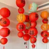 Linternas Rojas de Doble Felicidad para Bodas Estilo Chino Suministros de Decoración para la Habitación de Boda Adornos Colgantes Decoración de la Habitación de Boda