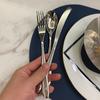 [Lista de Cauda de Exportação] Conjunto de Três Peças de Faca, Garfo e Colher de Aço Inoxidável 304 Hotel Faca de Bife Ocidental, Garfo, Talheres e Colher