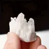 Racimo de Cristal Natural, Racimo de Cristal Blanco, Adornos para Acuario, Artesanías de Cristal, Adornos de Desmagnetización, Piedra Bruta de Cristal del Mar de China Oriental