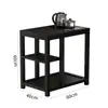 Mesa de té y juego de sillas de madera maciza estilo wabi-sabi mesa para preparar té de oficina mesa de té de casa de té mesa de tabla grande mesa negra lujo ligero