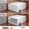 Caja de Almacenamiento Tipo Cajón de Plástico Gran Capacidad Caja para Guardar Ropa Interior Organizador de Ropa Caja de Almacenamiento para Armario