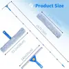 Amazon Juego de Limpieza de Cristales de 11 Piezas con Aplicador de Agua, Rasqueta para Cristales, Barra de Extensión y Herramienta de Limpieza de Cristales
