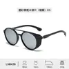 Novos óculos de sol redondos de dupla ponte moda masculina HD polarizados óculos de sol femininos fabricantes atacado personalizado ciclismo espelhado atacado