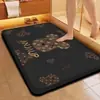 Promoção Quente Tapete de Chão para Banheiro Tapete de Chão de Lama Diatomácea Tapete Absorvente de Água Antiderrapante Resistente a Manchas Tapete de Chão para Porta de Entrada