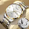 Reloj Mecánico Falso Totalmente Automático para Hombre, Reloj para Hombre con Correa de Acero Hueco, Calendario, Resistente al Agua, Modelo Nuevo, Entrega Rápida