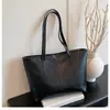 Bolso Tote Mujer 2026 Otoño/Invierno Nuevo Estilo Coreano Gran Capacidad Bolso de Mujer de Moda Simple Bolso de Hombro Bolso de Mano de Cuero Encerado