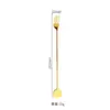Cuchara mezcladora de acero inoxidable 304 mango largo redonda marca cuchara para hielo tenedor para frutas cuchara de bar cuchara dispensadora de té de limón patrón de impresión UV