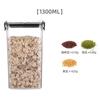 Pote selado de qualidade alimentar, plástico transparente, acrílico, grau alimentício, armazenamento de cozinha, lanches, grãos, pote de armazenamento
