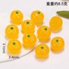 Paisaje en Miniatura Simulación Frutas Luminosas Verduras Comida Juguete Figura de Resina Pinza para el Cabello Decoración DIY Accesorios Figura Pequeña Tridimensional