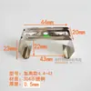 Clip de Luz LED a Prueba de Tres Factores Clip de Acero Inoxidable Accesorios para Lámparas Hebilla de Fijación al Techo t8 Sombra Integrada Maitebao