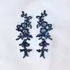 Nuevo Vestido de Novia Flor Blanca Hueso de Carro Encaje Floral Encaje Floral Accesorios Hecho a Mano DIY Joyería Tocado Parche de Flor