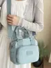Bolso de Mano Nuevo Estilo Coreano Fresco Color Sólido 2026, Gran Capacidad, Bolso de Hombro Único, Bolso Cruzado de Moda y Sencillo, Moderno