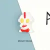 Accesorios de Resina de Monstruo Ultraman de Dibujos Animados Paquete de Materiales para Funda de Teléfono y Pasador DIY Venta al por Mayor
