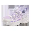 Tênis de corrida infantil feminino fivela giratória casual crianças grandes e médias casuais confortáveis sapatos femininos tênis esportivos novo estilo pequena fada