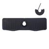 Alfombrilla de silicona para desagüe de grifo, para baño, cocina, lavabo, alfombrilla para salpicaduras, alfombrilla alargadora para desagüe de grifo