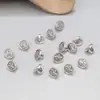 Plata Esterlina S925 Accesorios Jizi Accesorios Redondos Vintage Botón Accesorios Material de Cuentas Hecho a Mano DIY Joyería al por Mayor