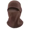 Gorro de una pieza Gorro de una pieza Cubierta de forro polar Invierno Cálido con forro de forro polar Cubierta para orejas Gorro Resistente al frío Resistente al viento Exterior Engrosado Máscara para montar