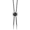 Colar Longo Literário Personalizado Acessórios de Liga de Zinco Resina Jade Bolo Tie Colar Masculino Corrente para Suéter