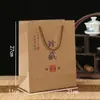 Bolsas de Té, Bolsas de Empaque Universales para Té Suelto, Té Negro, Té Verde, Bolsas de Regalo con Remaches, Personalización en Stock, Logo Personalizado