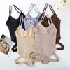 Body moldeador sin costuras transfronterizo control de abdomen camisola faja tanga body talla grande levantacola