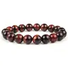 Pulsera de Ojo de Tigre natural directa de fábrica 3A pulsera de cuentas de ojo de tigre de color pulsera terminada pulsera al por mayor