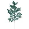Decorações de Natal Transfronteiriças, Flores Artificiais, Flores com Pó Dourado, Série Fantasia, Arranjos de Flores para Árvore de Natal, Flores de Natal Lantejoulas