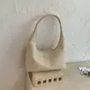 Bolsa de Ombro Tecida Transfronteiriça Feminina, Bolsa Versátil para o Dia a Dia Hengeng Novo Estilo, Pequena Bolsa de Mão para Sair