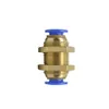 Conector Neumático de Partición Recto Pm-4 Tablero de Cadenas de Conexión Rápida Pm-6 Conector de Tubería de Aire Pm-8 Cabezal Rápido Pm-12