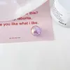 Chen Ming Acrílico Transparente Bolha Furo Reto Contas Redondas Contas Coloridas Chaveiro DIY Acessórios de Cabelo com Contas Cartão 19mm