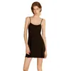 Pele Amiga do Toque e Confortável Elástica Leite de Seda Slim Fit Costas Nuas Sedutor Sexy Camisola com Bojos, Roupa de Dormir L6710