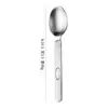 Nova Colher para Restaurante de Delivery Transfronteiriço, Colher de Aço Inoxidável 304 para Uso Doméstico, Restaurante, Sobremesa, Buffet, Colher de Chá Espessada