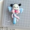 Accesorios de resina con forma de varita mágica de ángel de dibujos animados, pegamento en crema, accesorios para el cabello hechos a mano, funda para teléfono móvil divertida para niños, material para hebilla de zapato
