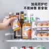 Caja de Almacenamiento para Bebidas de Cerveza de Refrigerador Doméstico Estante de Almacenamiento para Botellas de Condimentos de Gabinete de Encimera de Cocina Bandeja de Almacenamiento