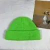 Gorro de piel de melón tejido de moda de otoño e invierno de producción propia, gorro femenino coreano de color sólido, gorro Baotou cálido para exteriores, gorro frío