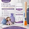 Aceite pulidor para artesanía de resina cerámica KineShineX, agente protector transparente brillante para decoración de modelos de muñecas de arcilla