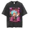 Camiseta Harajuku Streetwear One Piece Estampa Gráfica de Anime t
