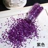 Mineral Diamante Triturado Arte para Uñas Galaxia Polvo Brillante Resina de Cristal Hecho a Mano DIY Arena Líquida Relleno de Mahjong Vidrio