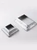 Cubiertas Decorativas para Barandillas de Hierro Forjado, Cubiertas de Pie Dividido para Tubo Cuadrado, Postes de Escalera de Valla, Cubiertas de Base para Ocultar Barandillas, y Accesorios