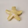 Grampo de Cabelo Estrela do Mar Colorido Doce Fofo Clip de Garra de Comércio Exterior para Cabelos Grossos Estilo Verão Clip de Garra Estrela do Mar Acessório de Cabelo Colorido para Mulheres