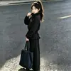 Jaqueta Moletom Casual Estilo Coreano para Meninas Primavera e Outono Novo Conjunto 2026 para Meninas Mais Velhas Conjunto Saia-Calça Estilo Coreano Transfronteiriço