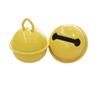 Campana Redonda Pequeña para Mascotas de 22 mm de Colores Pintados Dulces, Accesorios DIY para Llavero, Campana Colgante de Metal Navideño
