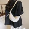 Bolso de Textura de Alta Calidad para Mujer de Gran Capacidad 2025 Nuevo Diseño de Nicho Bolso de Hombro Cruzado de Primavera y Verano Bolso Dumpling para Viajes